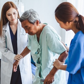 Verringerung von Patientenstürzen