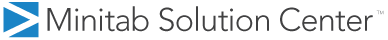 Minitab 솔루션 센터 로고