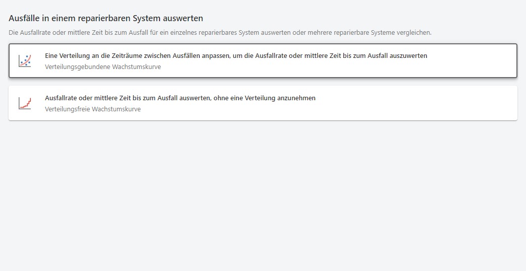 Bewertung von Fehlern in einem reparierbaren System