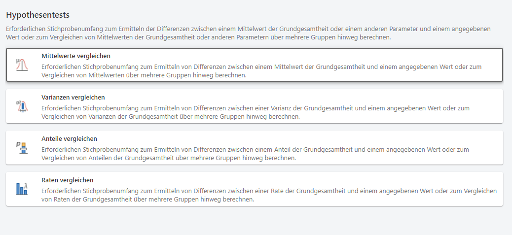 Screenshot zu möglichen First-Contact-Auflösungsanalysen
