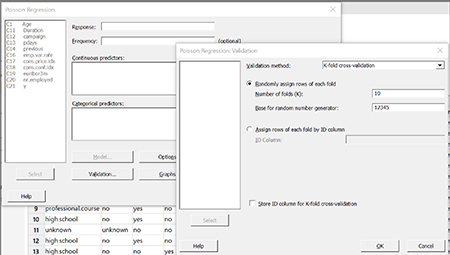 Minitab Poisson-Regression