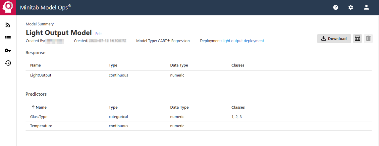 Model Repository Enhancements