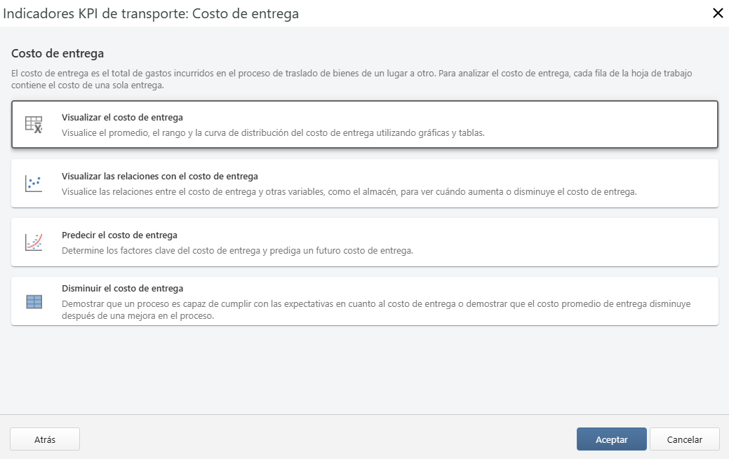 Revisión general del Módulo de transporte