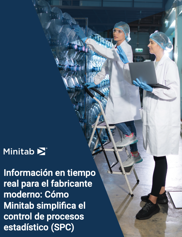 Información en tiempo real para los fabricantes modernos: Cómo Minitab simplifica el SPC