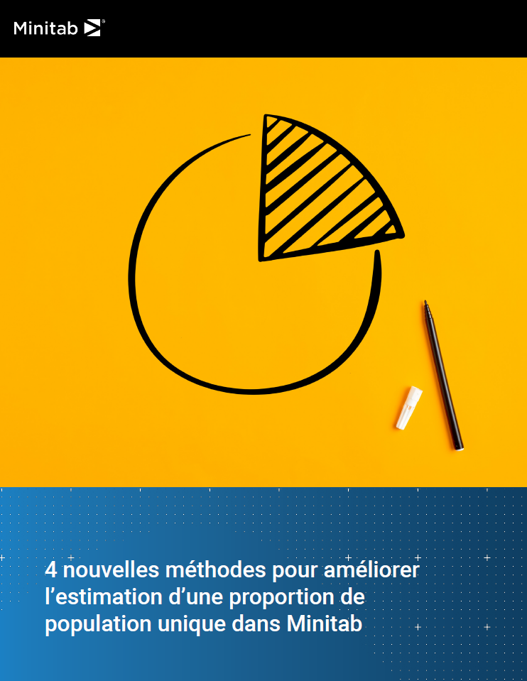 4 nouvelles méthodes pour améliorer votre estimation d’une proportion de population unique dans Minitab