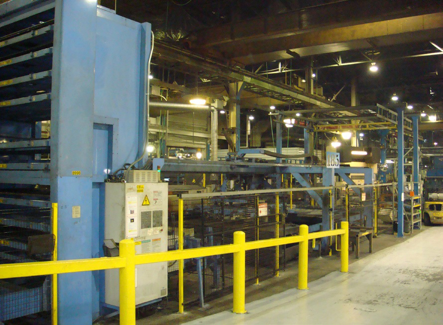 制造环境中使用的激光切割机